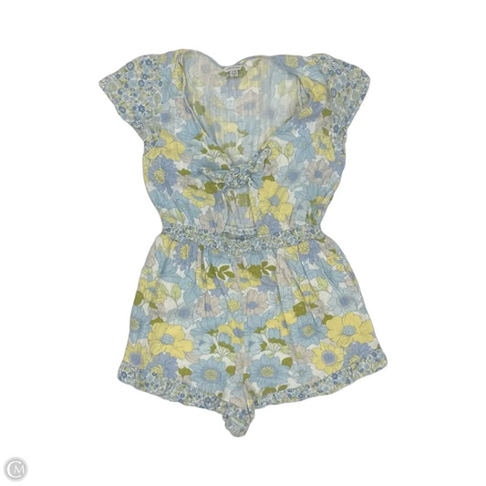 Romper By American Eagle In Floral Print, Size: L