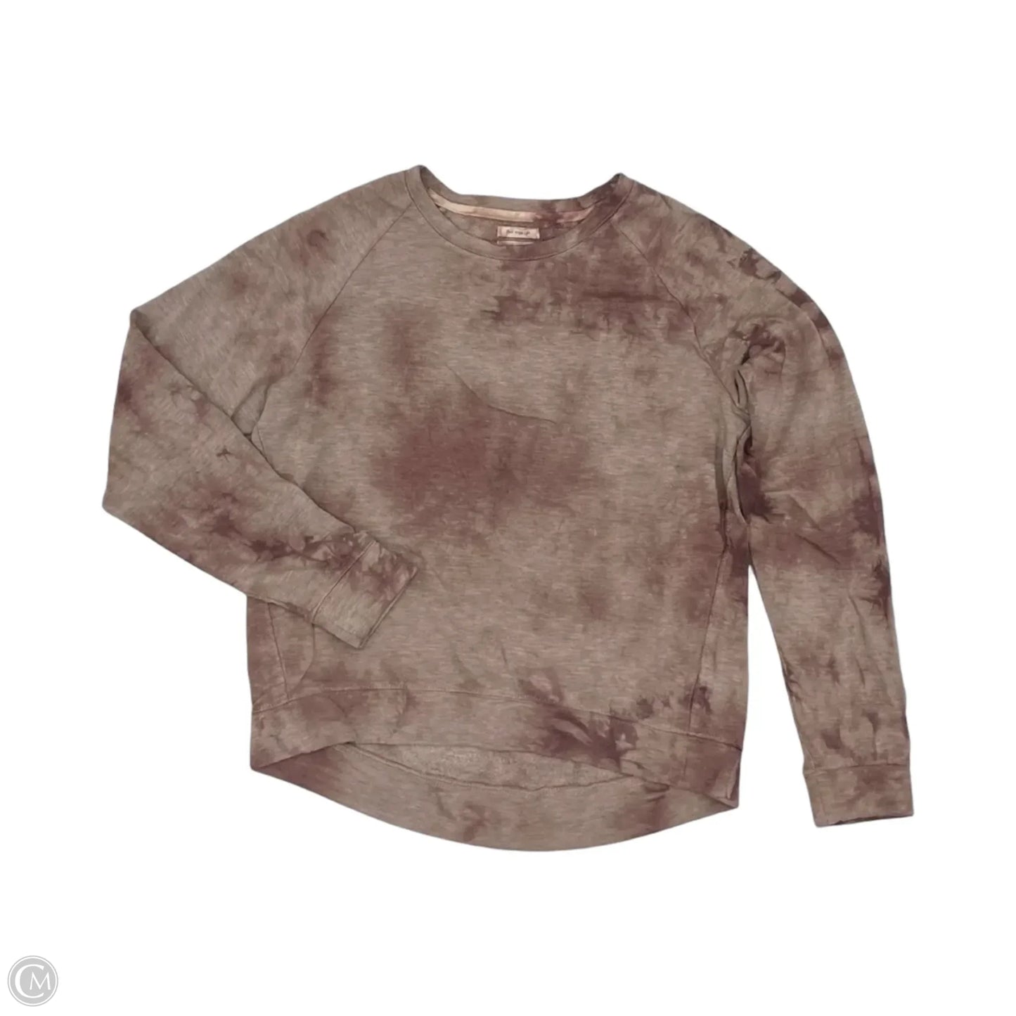 Top Long Sleeve By Thread And Supply In Red & Tan, Size: S