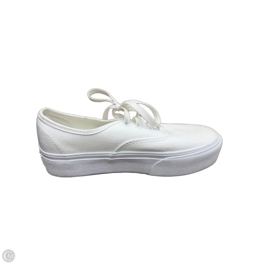 Shoes Sneakers By Vans In White, Size: 6