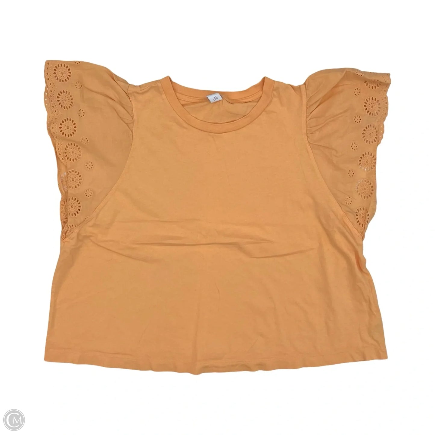 Top Short Sleeve By Old Navy In Orange, Size: Xl