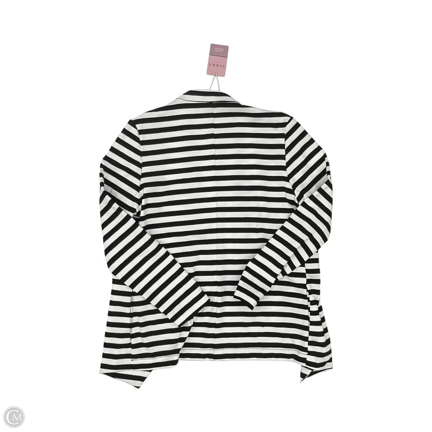 Blazer By Serra In Black & White, Size: L