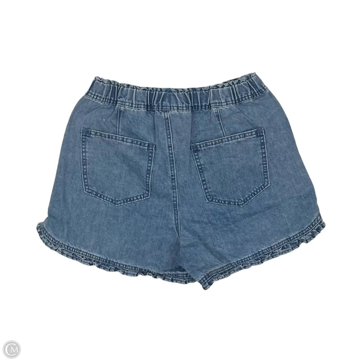 Shorts By Easel In Blue Denim, Size: S