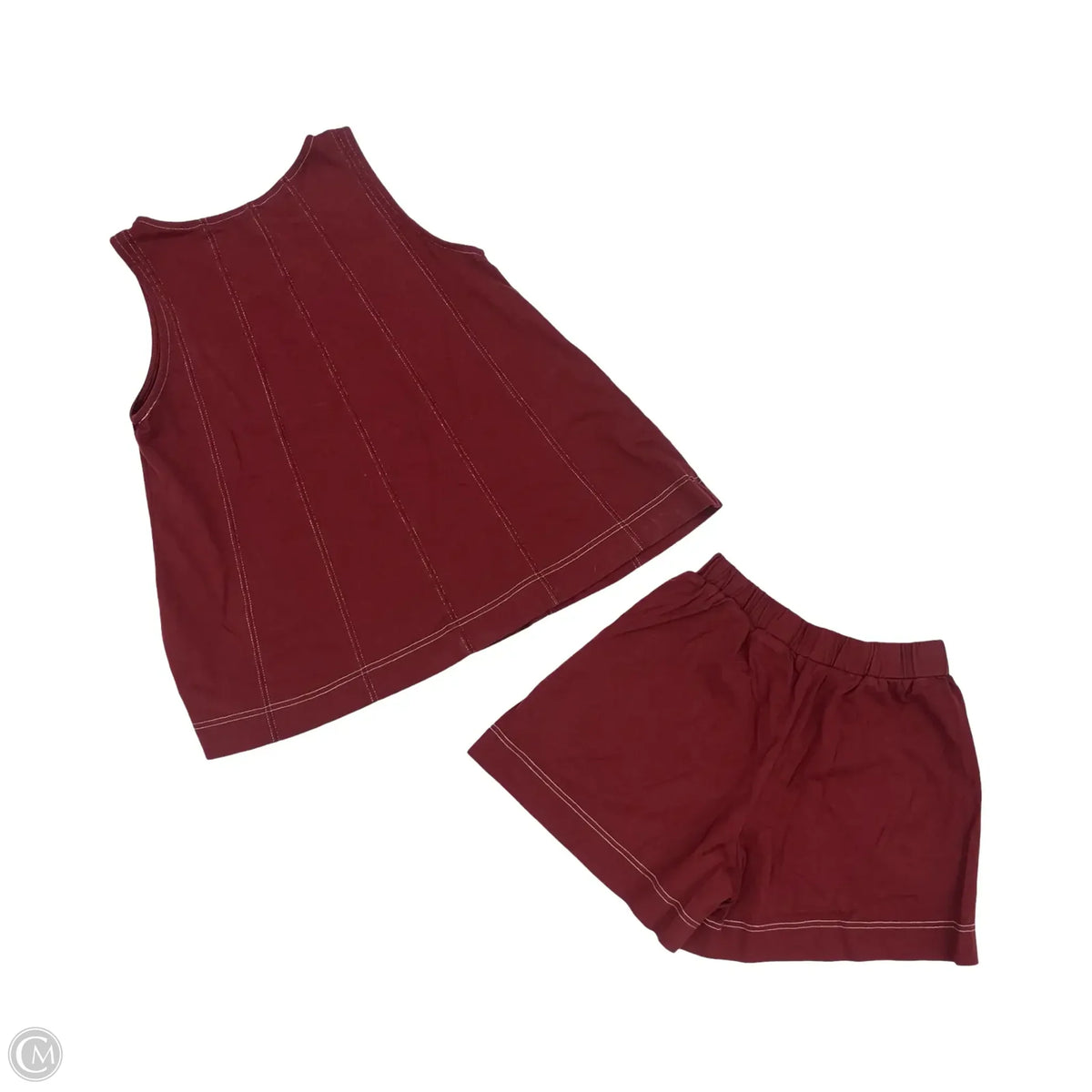 Shorts Set By Cmf In Red, Size: S