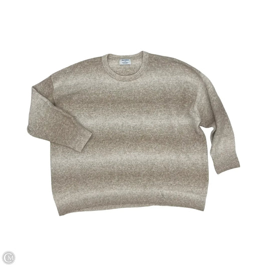 Sweater By Old Navy In Tan, Size: 2x
