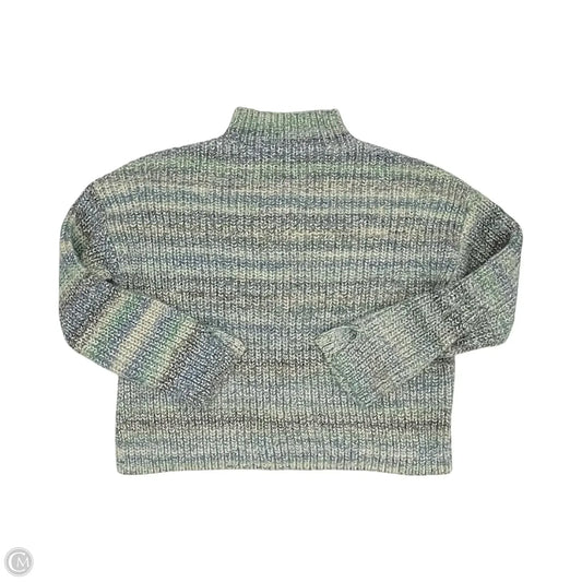 Sweater By Loft In Blue & Green, Size: Xl