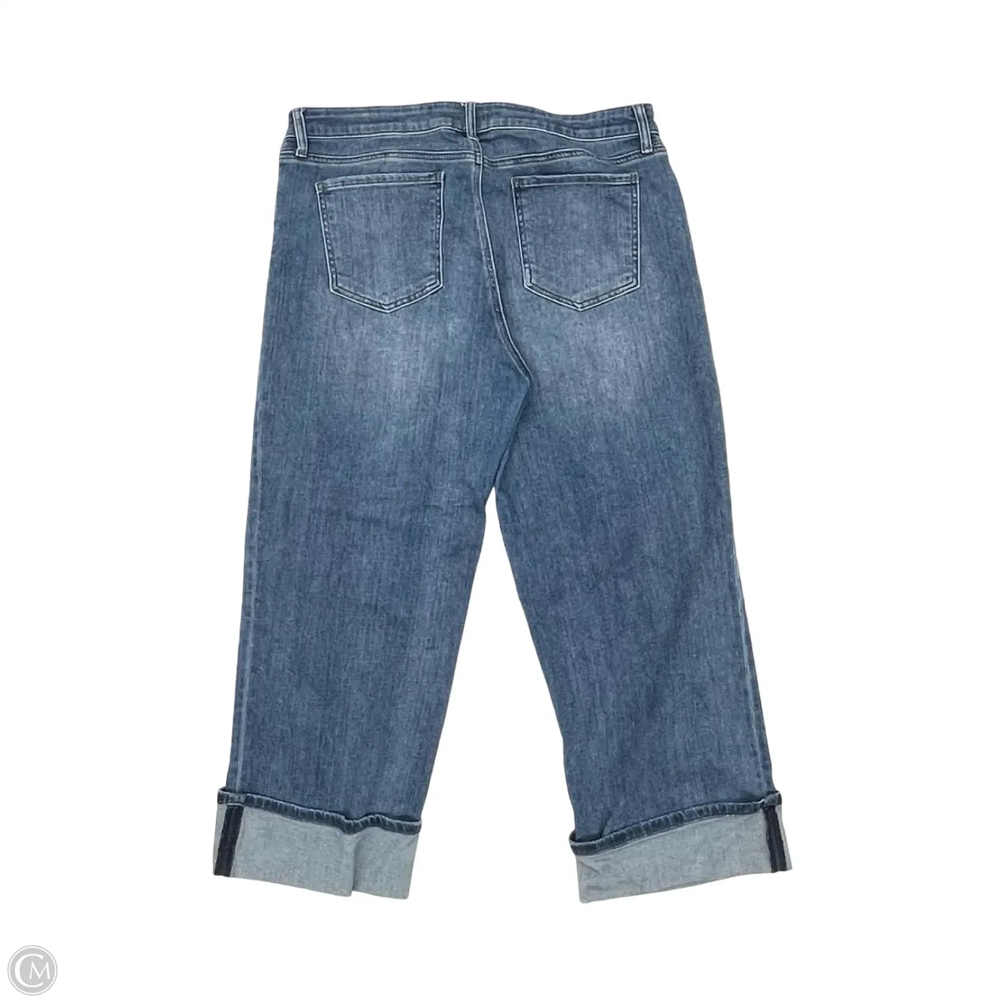 Jeans Wide Leg By Kut In Blue Denim, Size: 16