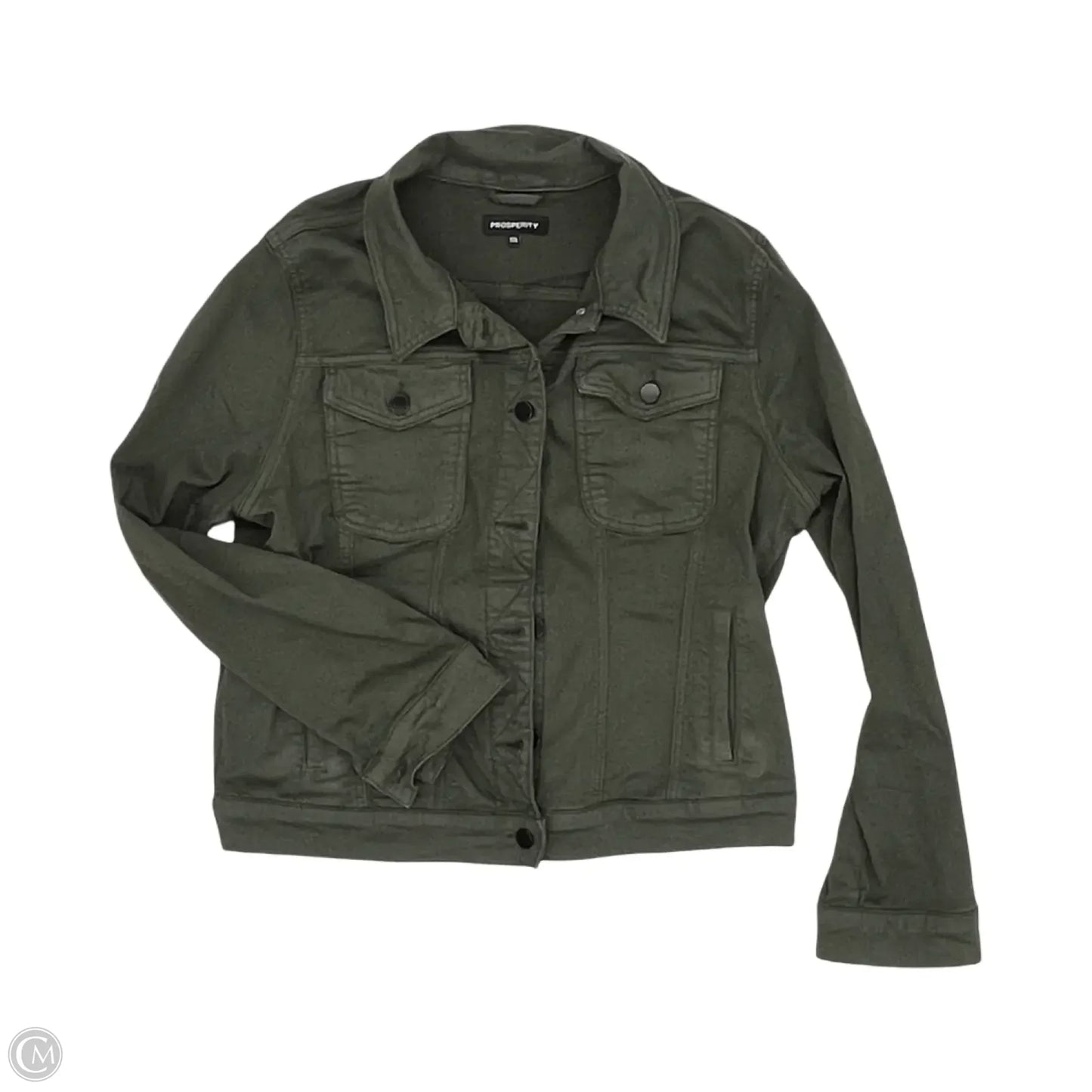 Jacket Other By Prosperity In Green, Size: Xxl