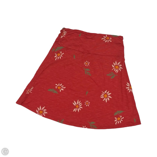 Skirt Mini & Short By Toad & Co In Floral Print, Size: S