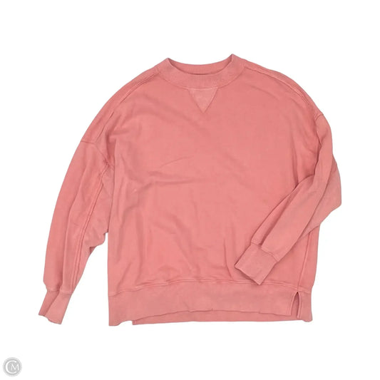 Sweatshirt Crewneck By Aerie In Pink, Size: Xs