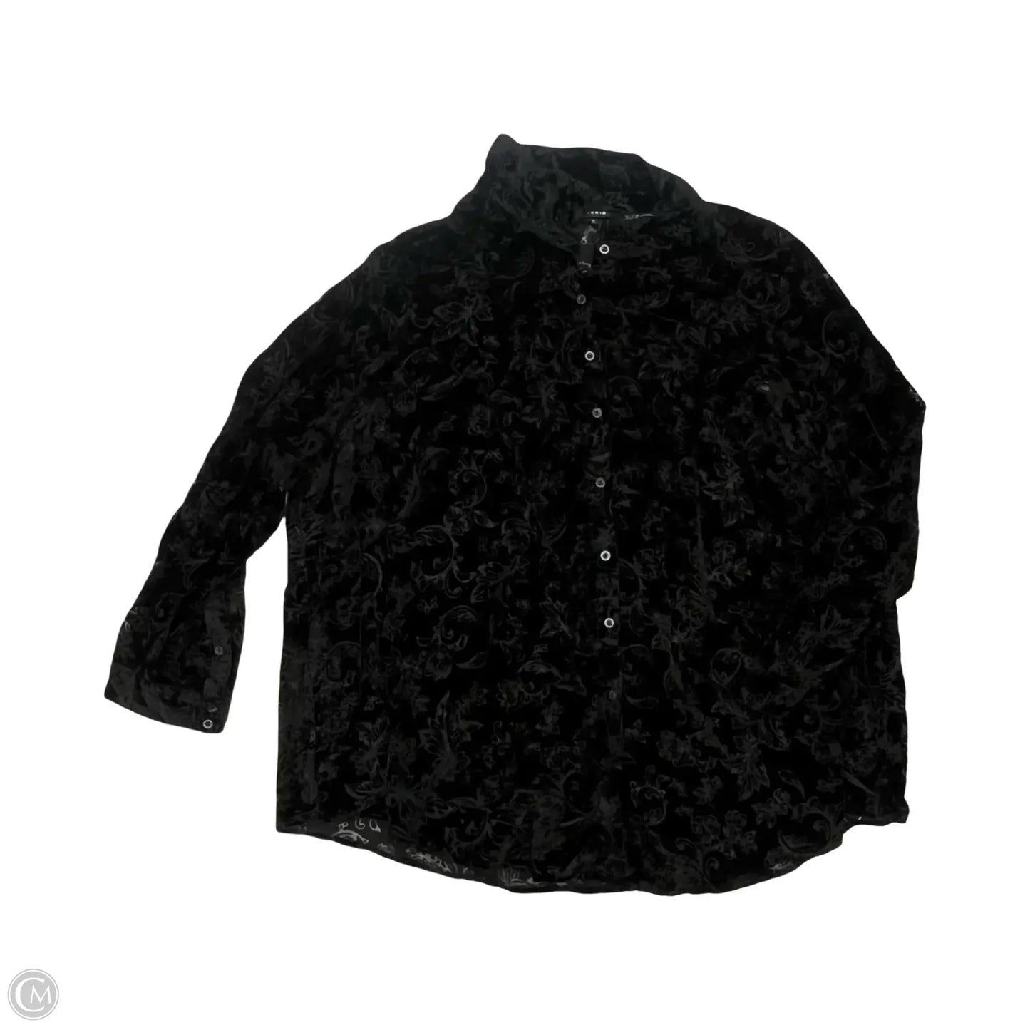 Top Long Sleeve By Torrid In Black, Size: 6