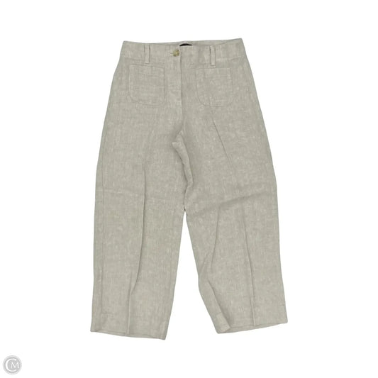 Pants Linen By Talbots In Tan, Size: 2