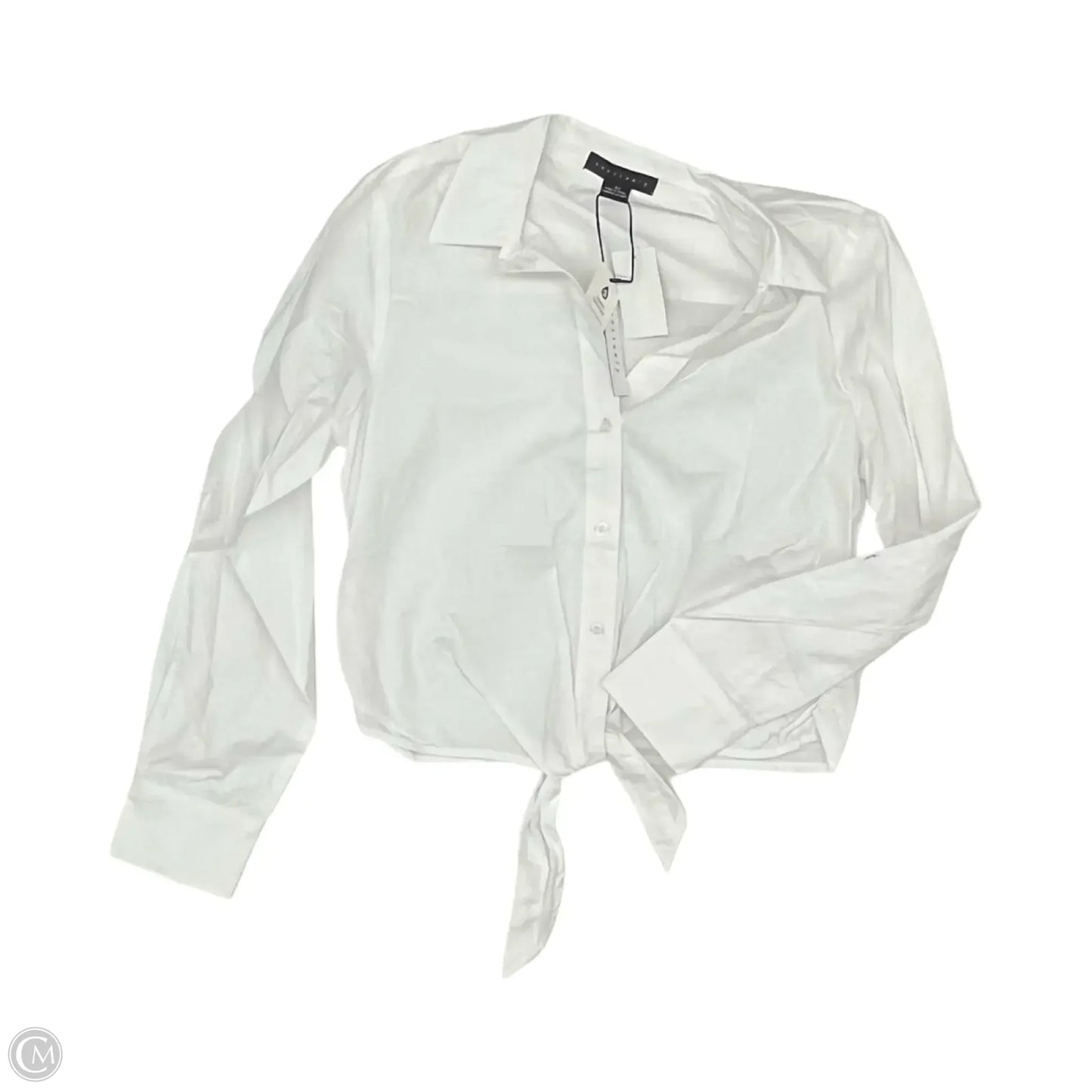 Blouse Long Sleeve By Sanctuary In White, Size: M