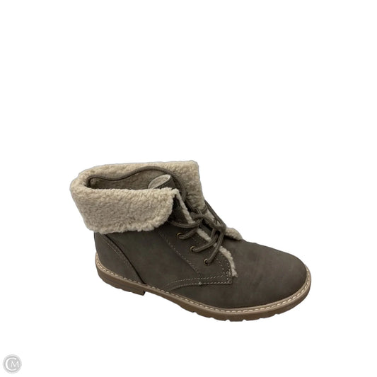 Boots Ankle Flats By Sonoma In Brown, Size: 10