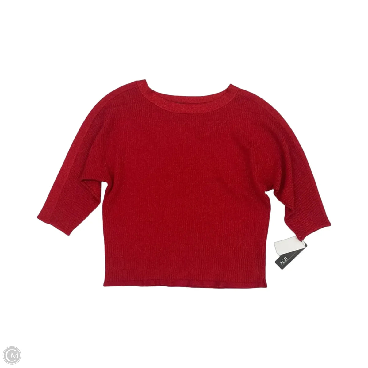 Sweater By Agb In Red, Size: M