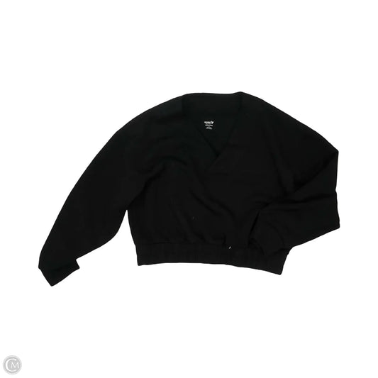 Sweatshirt Crewneck By Old Navy In Black, Size: M