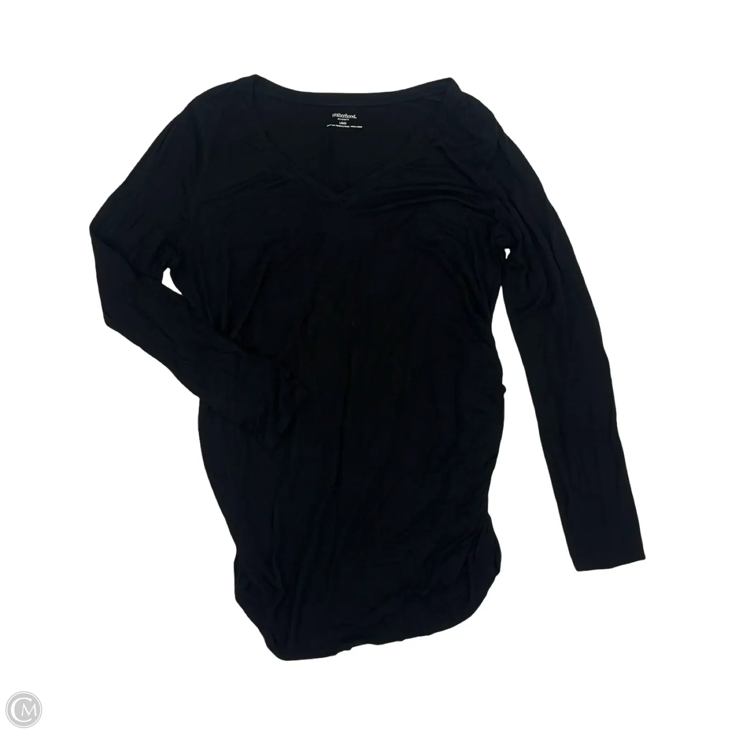 Mat Top Long Sleeve By Motherhood, Size: L