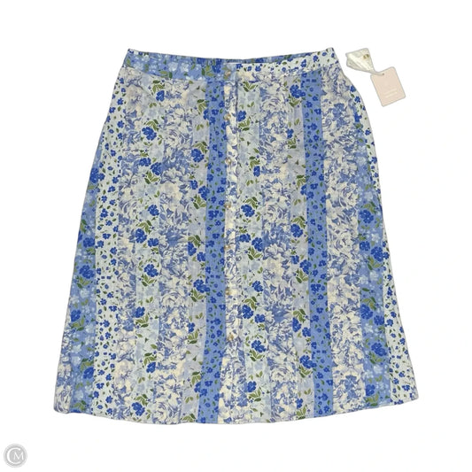 Skirt Midi By Lc Lauren Conrad In Floral Print, Size: Xxl