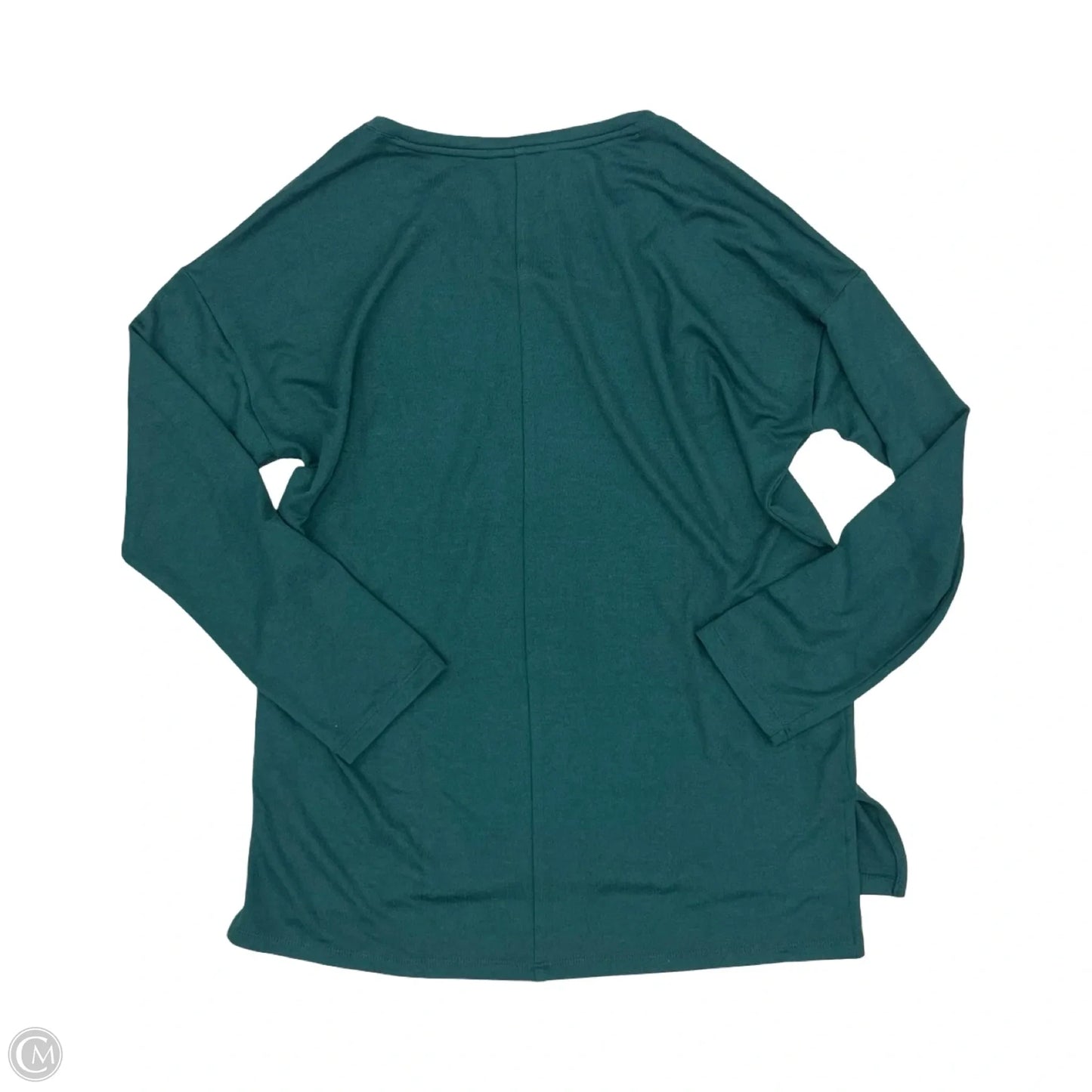 Top Long Sleeve By Banana Republic In Green, Size: S