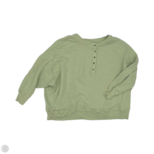 Sweatshirt Collar By Maurices In Green, Size: 2x