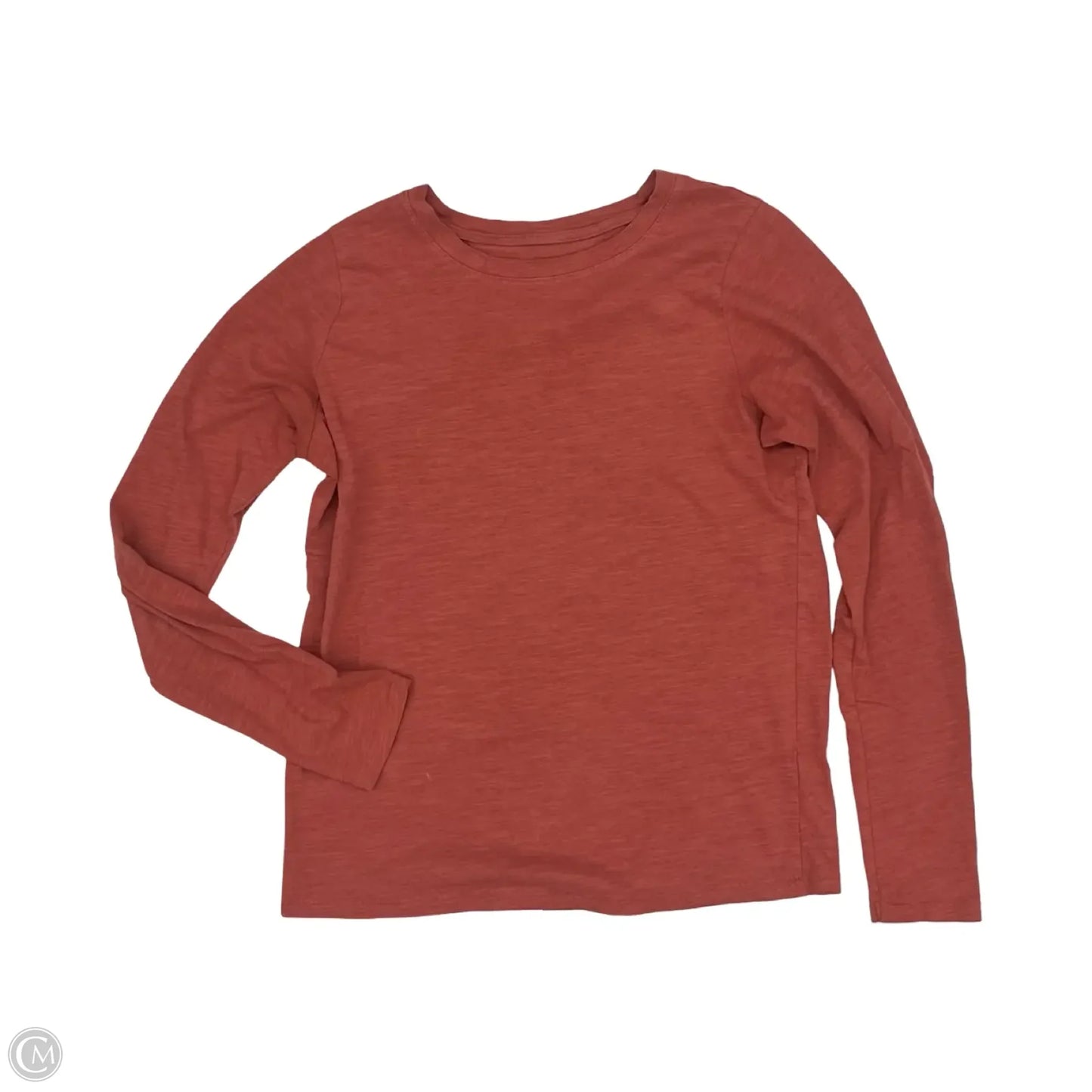 Top Long Sleeve By Sonoma In Orange, Size: S