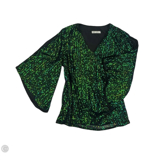 Blouse 3/4 Sleeve By Grace Karin In Multi-colored, Size: M