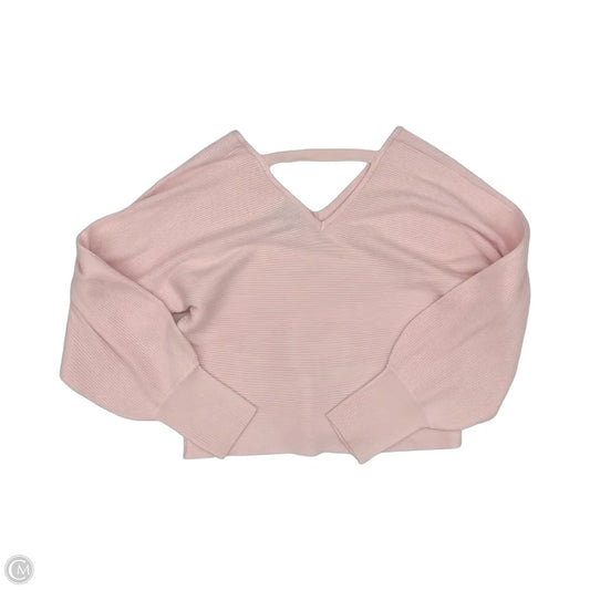 Sweater By Pink Rose In Pink, Size: L