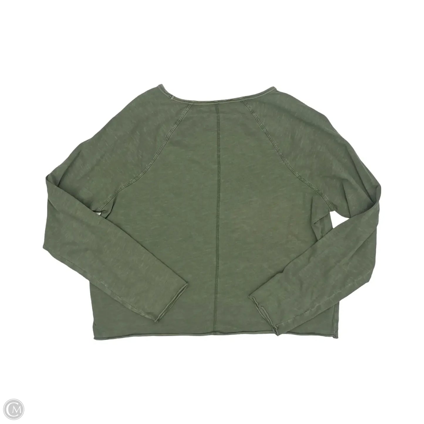 Top Long Sleeve By Universal Thread In Green, Size: M