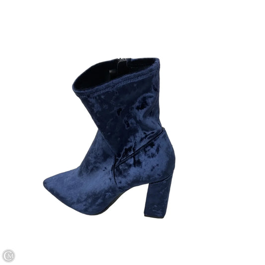 Boots Ankle Heels By Aerosoles In Blue, Size: 9