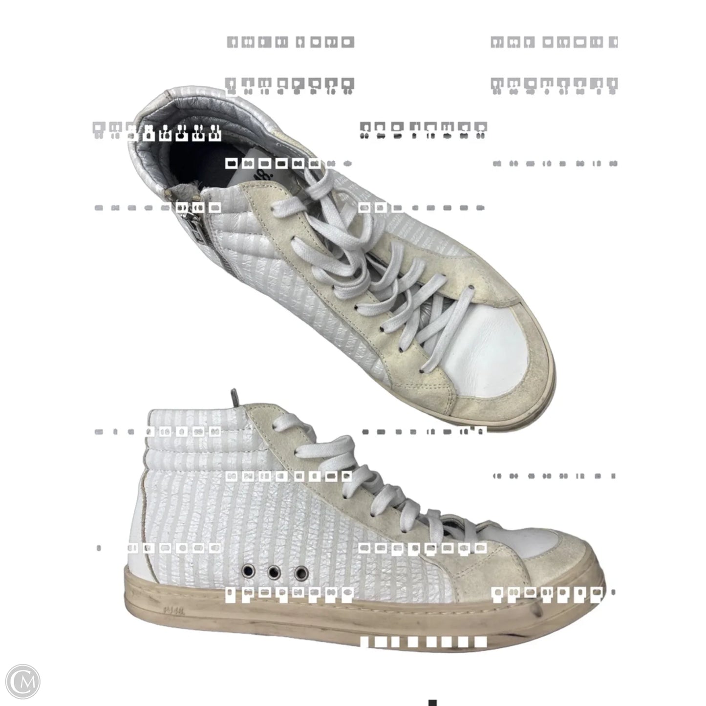 Shoes Sneakers By P448 In Cream, Size: 8.5