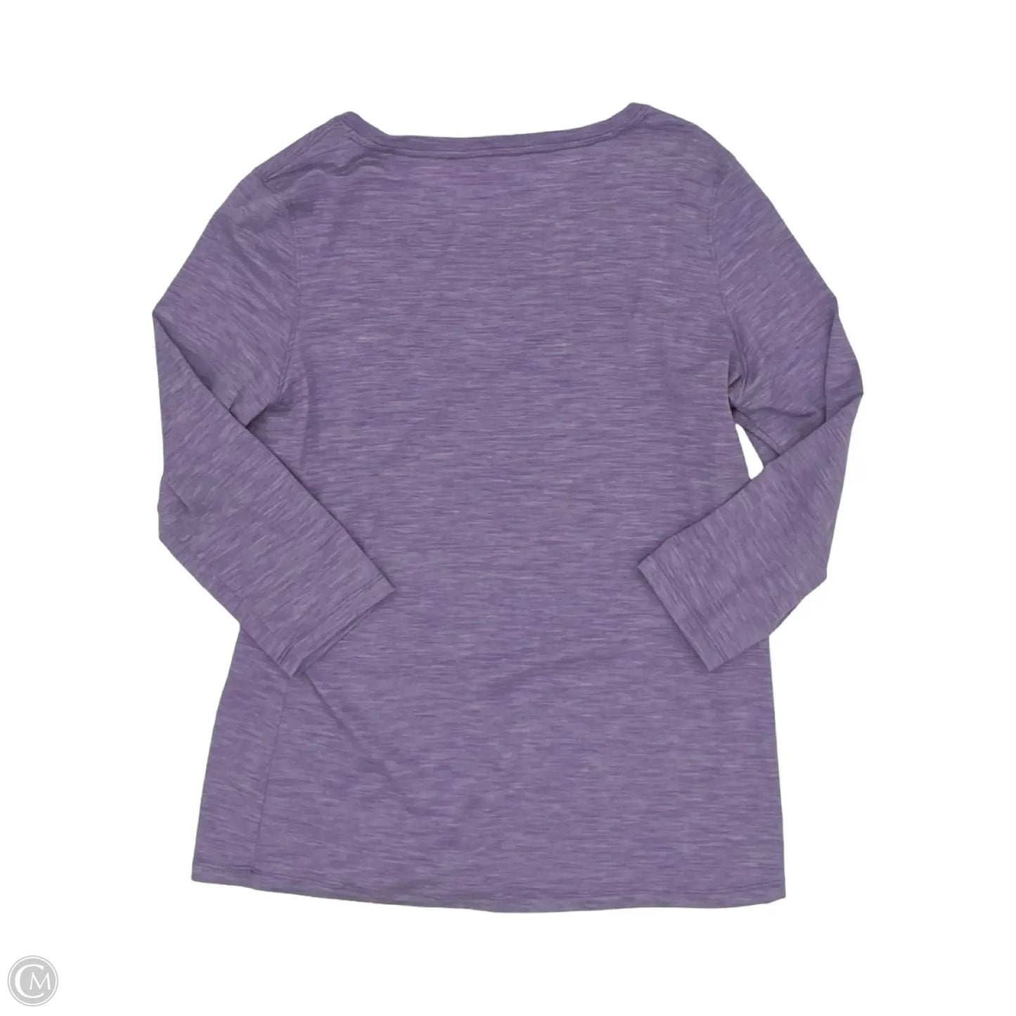Top Long Sleeve By Clothes Mentor In Purple, Size: L