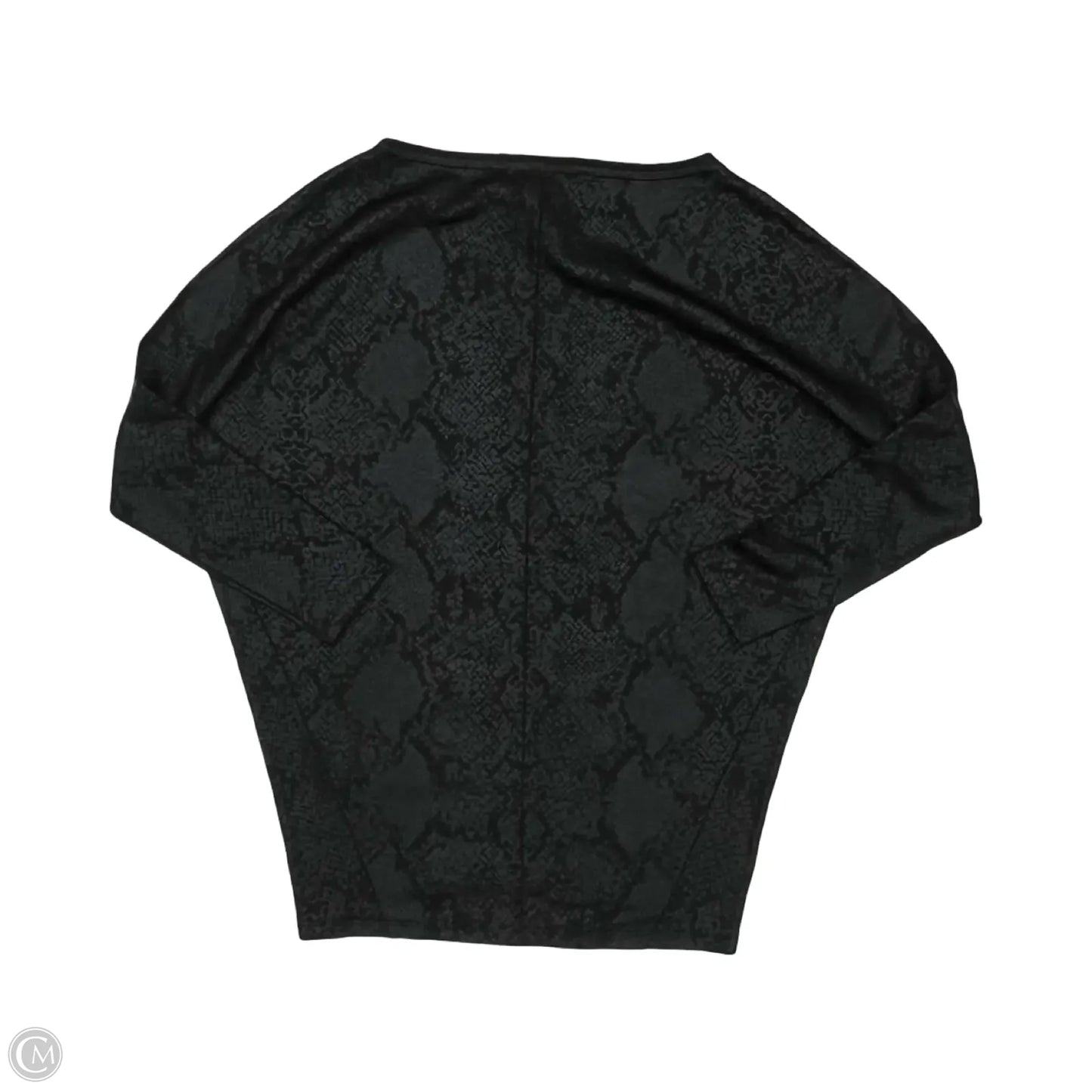 Blouse Long Sleeve By White House Black Market In Black, Size: Xxs