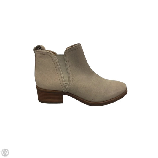Boots Ankle Heels By Lucky Brand In Tan, Size: 8.5