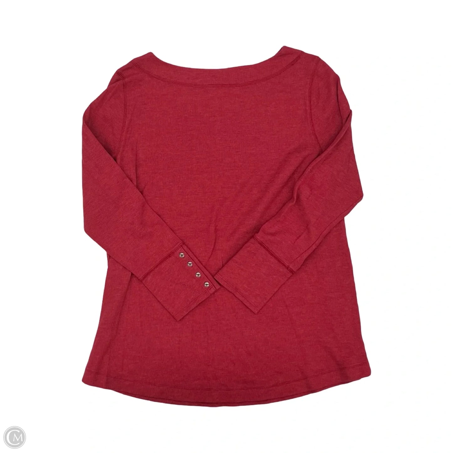 Top Long Sleeve By J. Jill In Red, Size: L