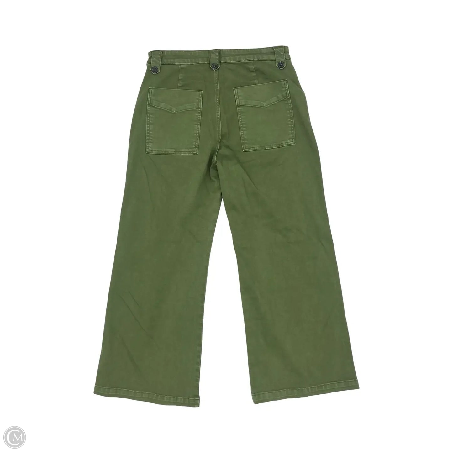 Jeans Wide Leg By Kut In Green, Size: 12