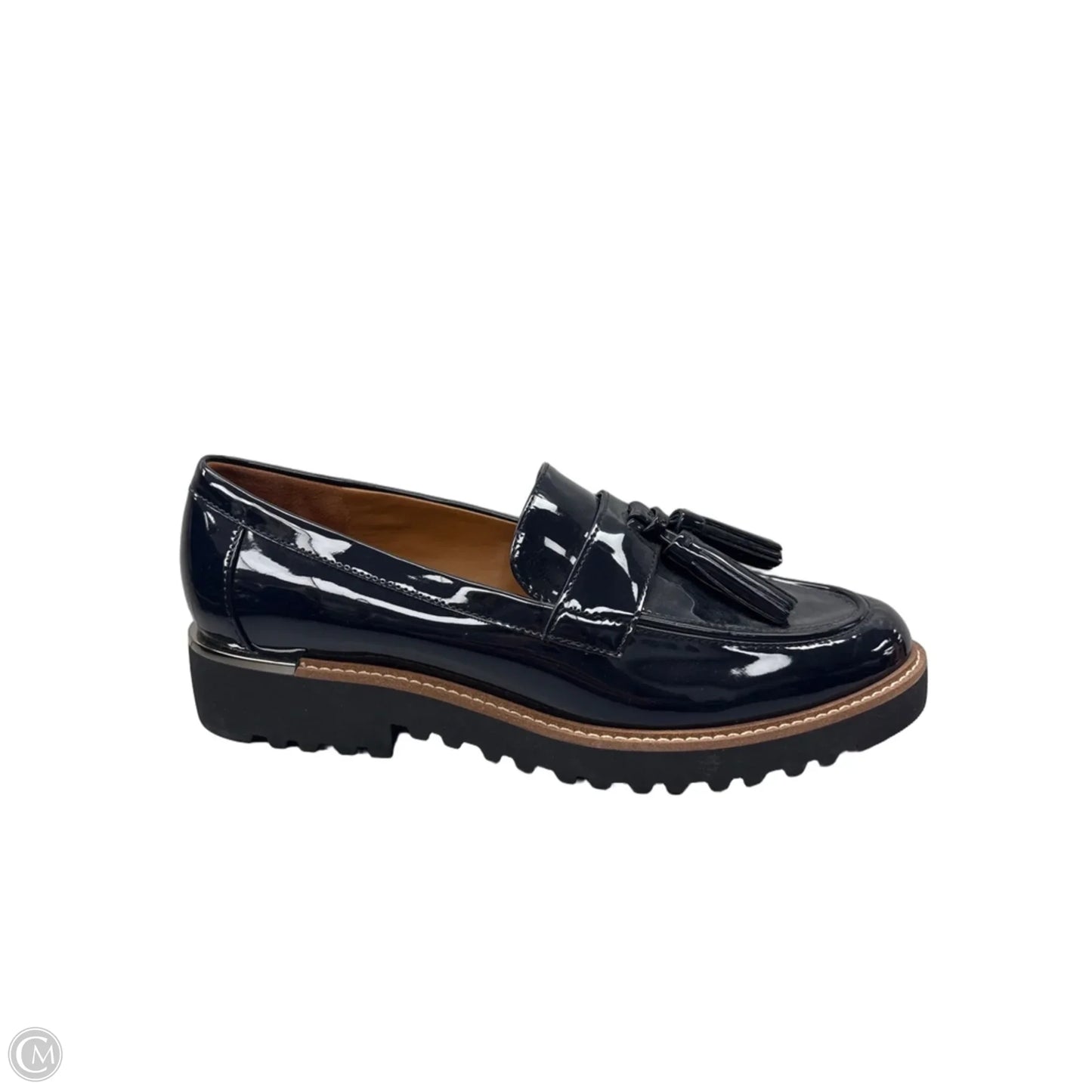 Shoes Flats By Franco Sarto In Navy, Size: 8
