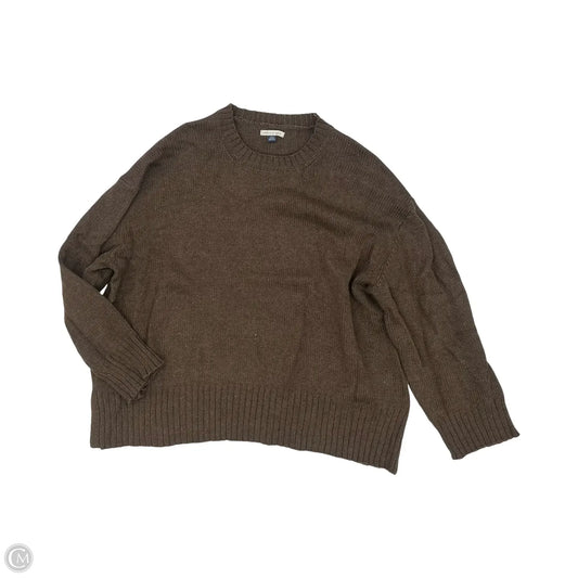 Sweater By American Eagle In Brown, Size: Xxl