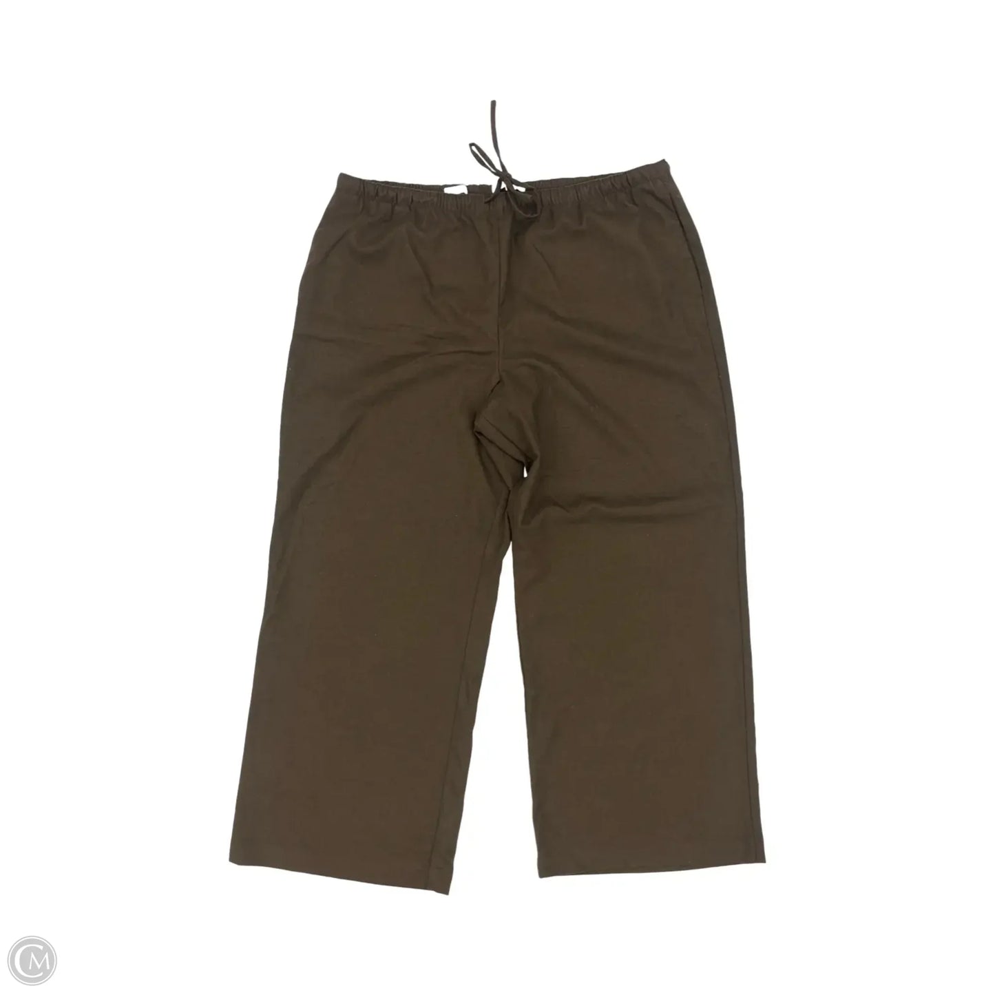 Pants Wide Leg By Loft In Brown, Size: Xxl