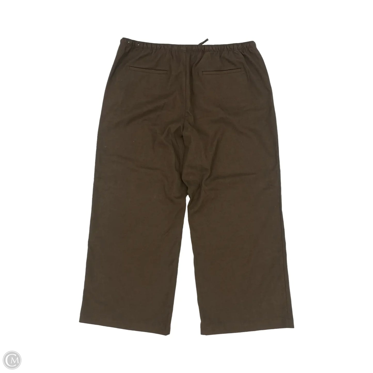 Pants Wide Leg By Loft In Brown, Size: Xxl