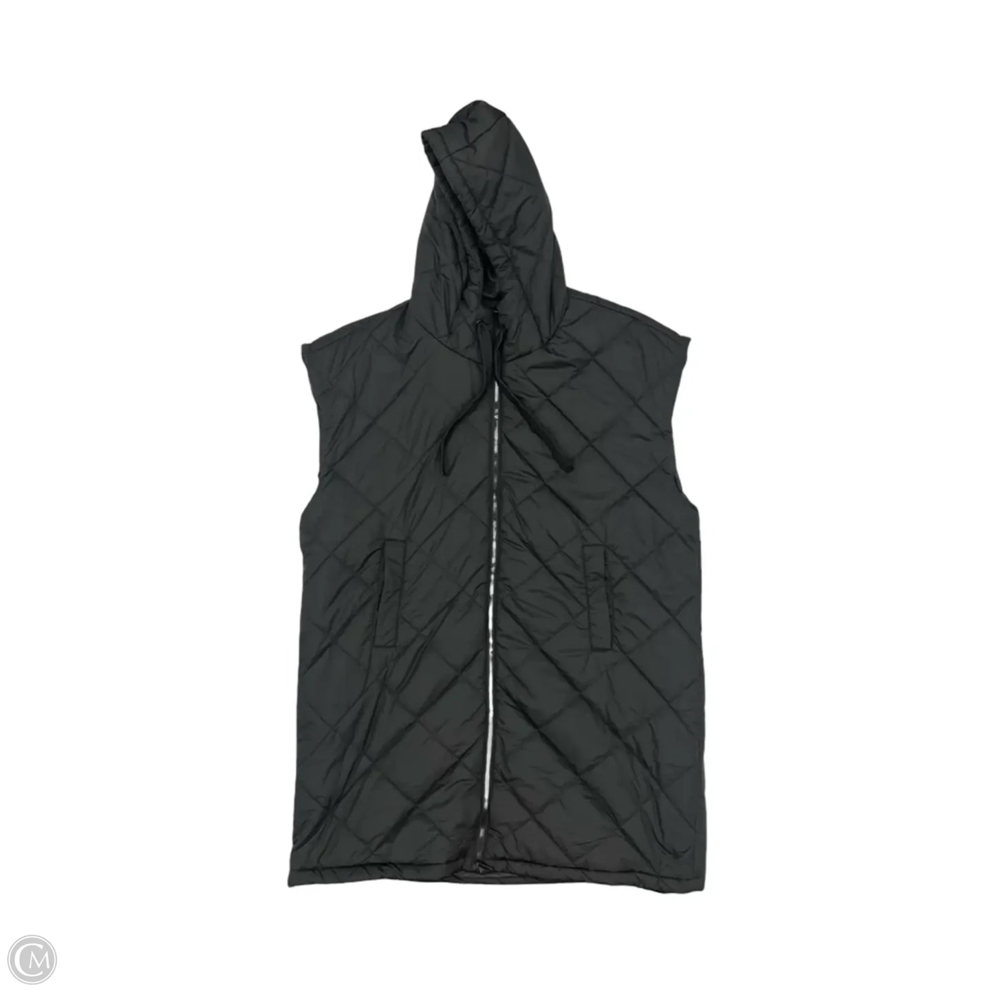 Vest Puffer & Quilted By White Mark In Black, Size: 3x