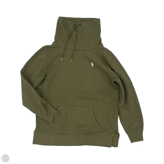 Sweatshirt Collar By Polo Ralph Lauren In Green, Size: S