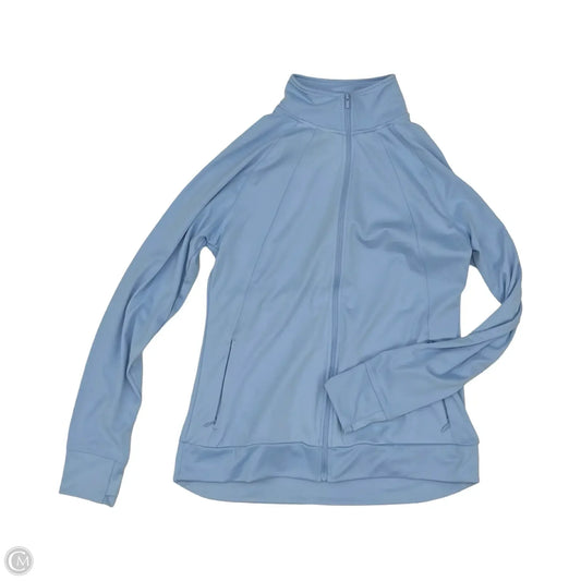 Athletic Jacket By Jockey In Blue, Size: M