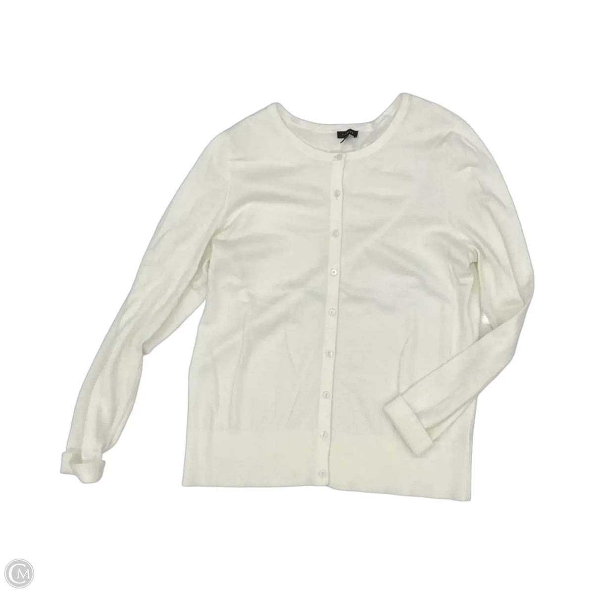 Cardigan By Talbots In White, Size: L