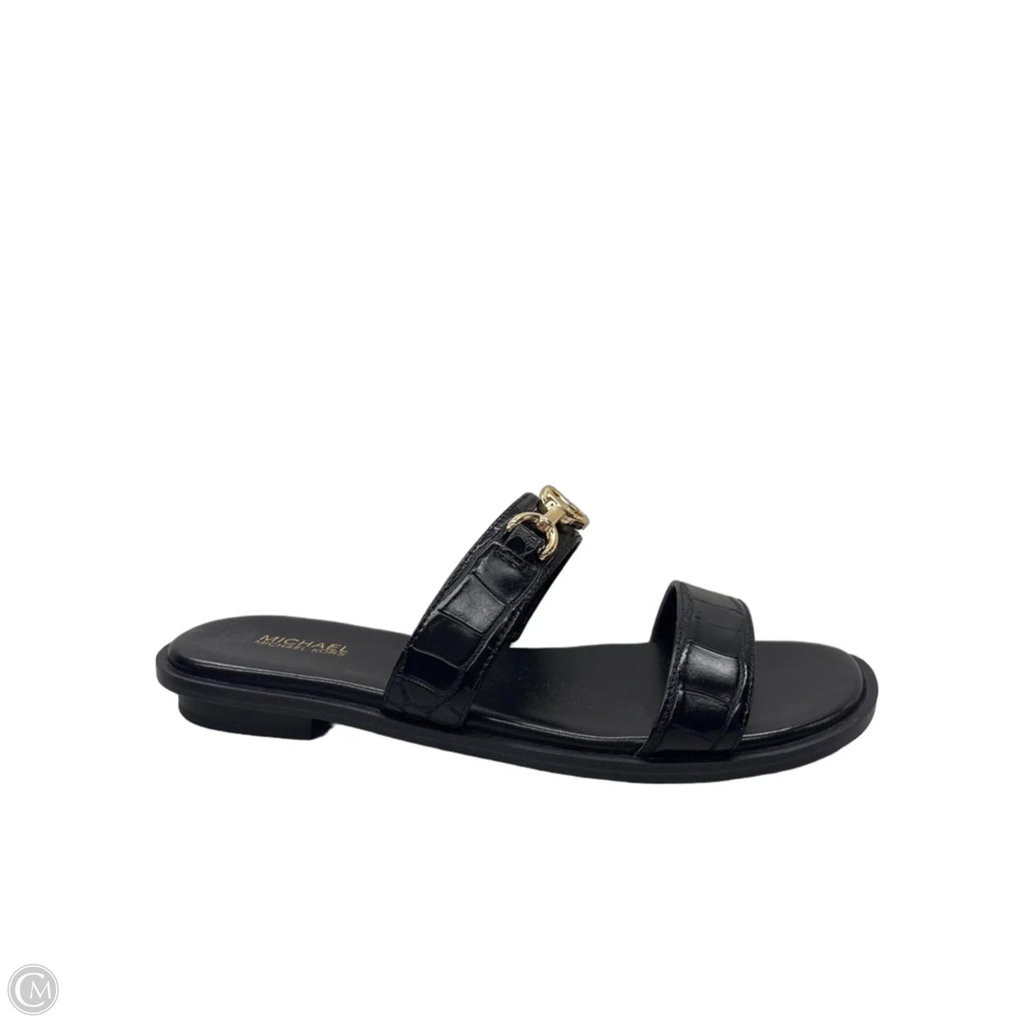 Sandals Designer By Michael Kors In Black, Size: 7