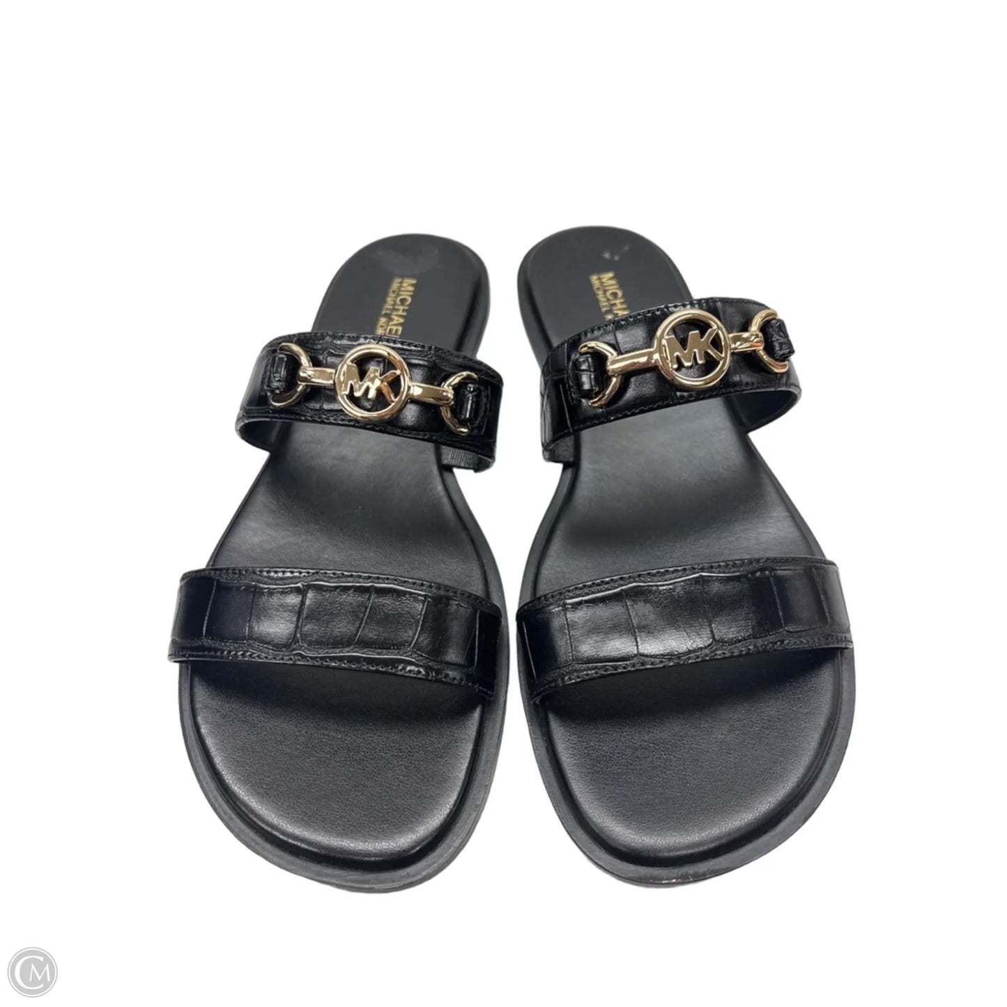 Sandals Designer By Michael Kors In Black, Size: 7