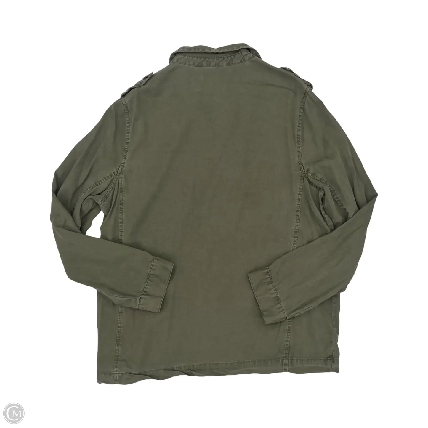 Top Long Sleeve By Velvet Heart In Green, Size: Xl