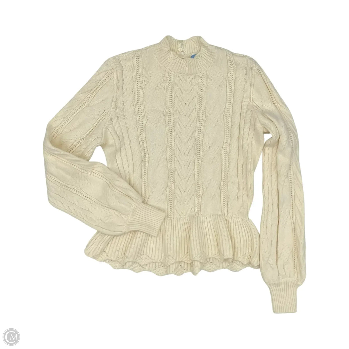 Sweater By Draper James In Cream, Size: M
