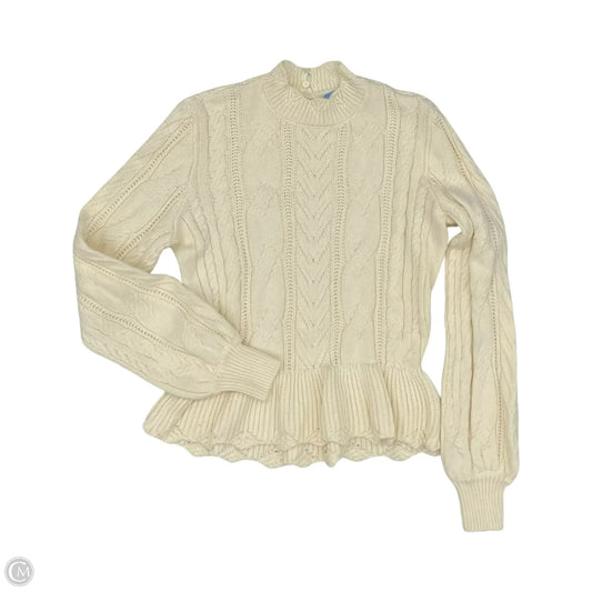 Sweater By Draper James In Cream, Size: M