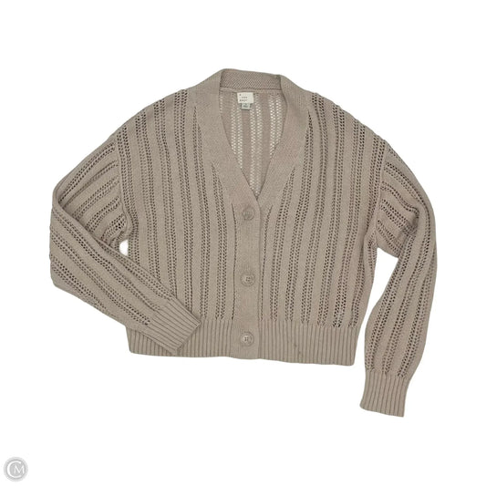 Cardigan By A New Day In Tan, Size: S