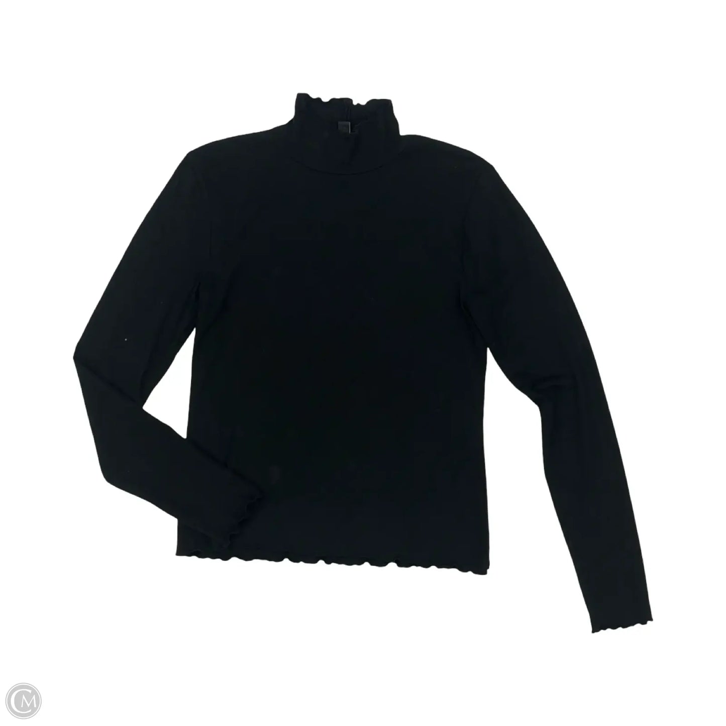 Top Long Sleeve By J. Crew In Black, Size: S