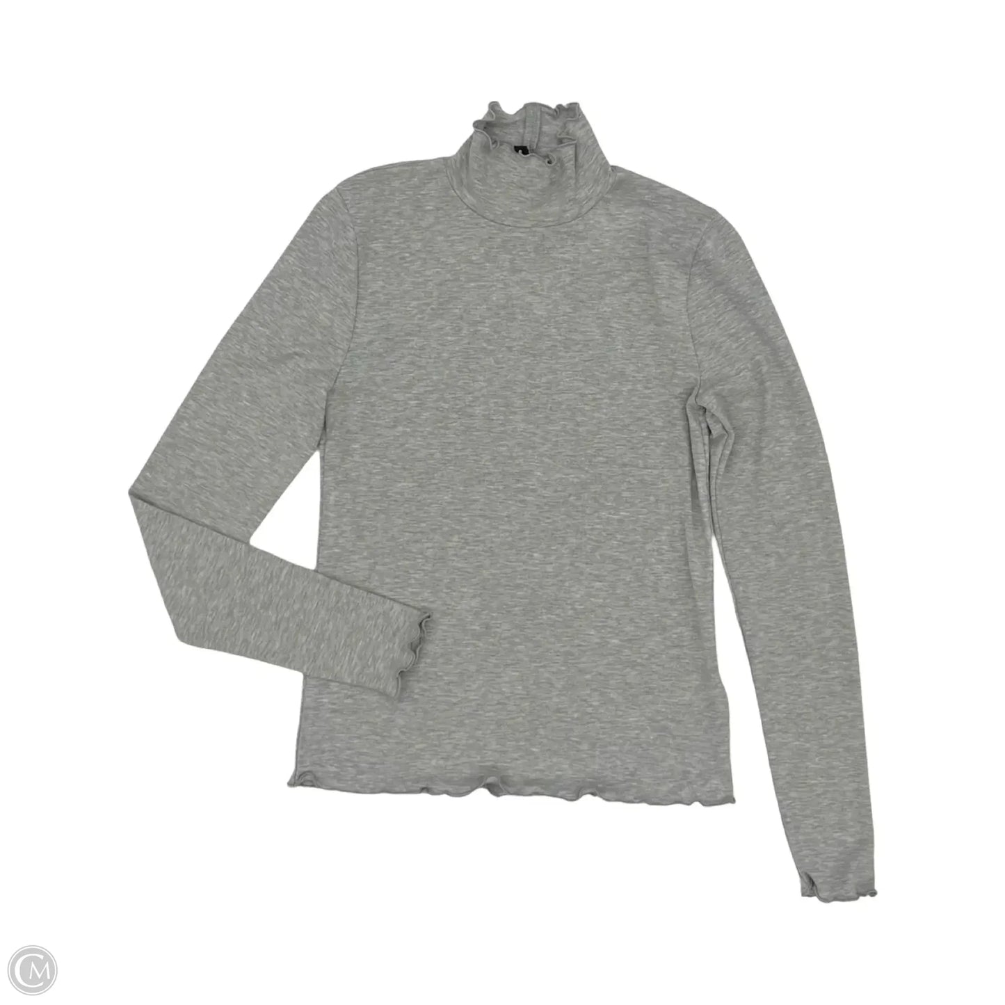 Top Long Sleeve By J. Crew In Grey, Size: S